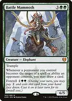 Battle Mammoth — Kaldheim