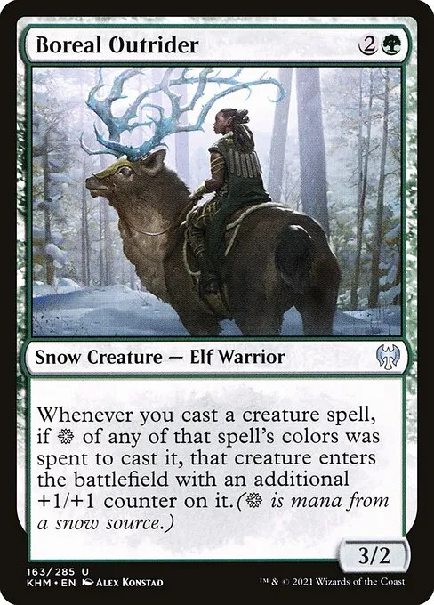 Boreal Outrider — Kaldheim