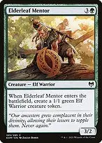 Elderleaf Mentor — Kaldheim