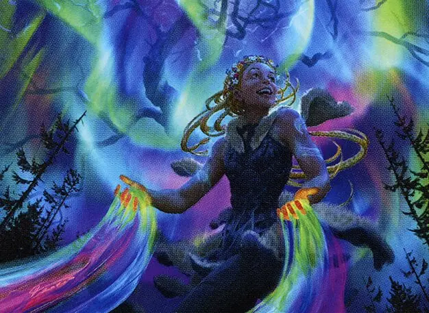 Art detail — Esika, God of the Tree // The Prismatic Bridge
