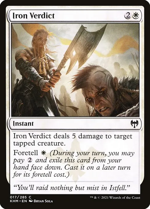 Iron Verdict — Kaldheim