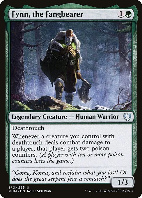 Fynn, the Fangbearer — Kaldheim