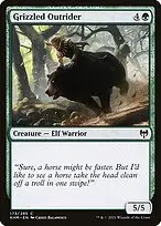 Grizzled Outrider — Kaldheim
