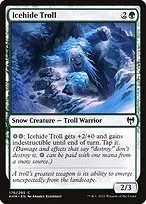 Icehide Troll — Kaldheim