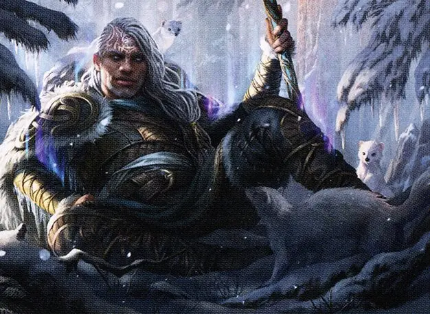 Art detail — Jorn, God of Winter // Kaldring, the Rimestaff