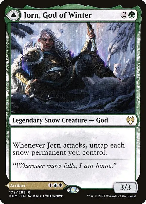 Jorn, God of Winter // Kaldring, the Rimestaff — Kaldheim