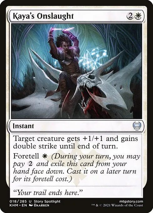 Kaya's Onslaught — Kaldheim