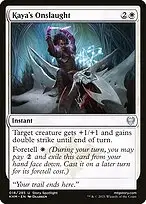 Kaya's Onslaught — Kaldheim