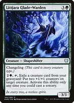 Littjara Glade-Warden — Kaldheim