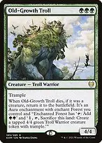 Old-Growth Troll — Kaldheim