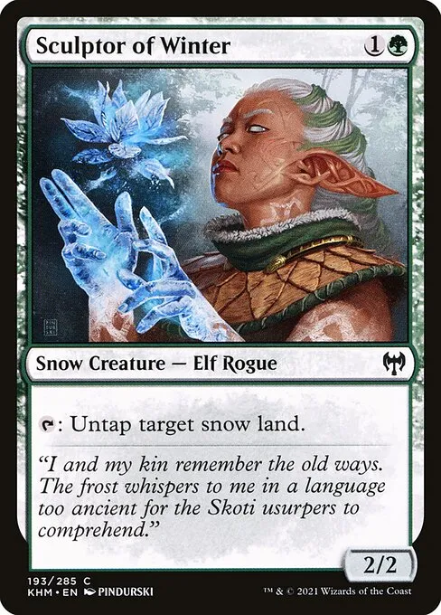 Sculptor of Winter — Kaldheim