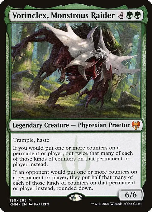 Vorinclex, Monstrous Raider — Kaldheim