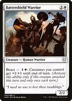 Battershield Warrior — Kaldheim