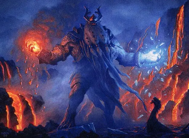 Art detail — Aegar, the Freezing Flame