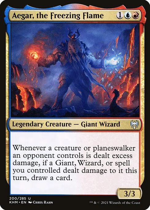 Aegar, the Freezing Flame — Kaldheim