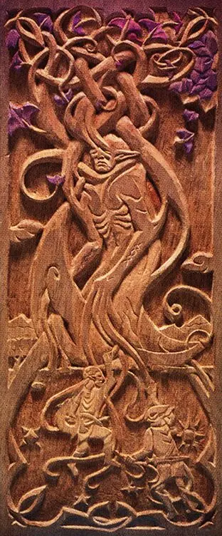Art detail — Binding the Old Gods