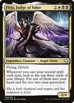 Firja, Judge of Valor — Kaldheim