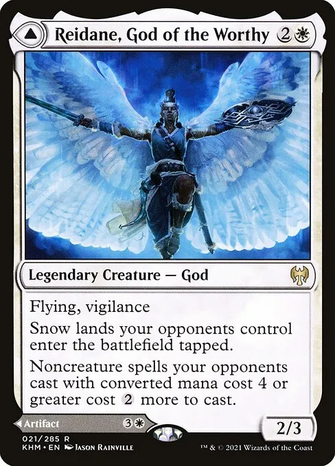 Reidane, God of the Worthy // Valkmira, Protector's Shield — Kaldheim