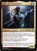 Koll, the Forgemaster — Kaldheim
