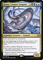 Koma, Cosmos Serpent — Kaldheim