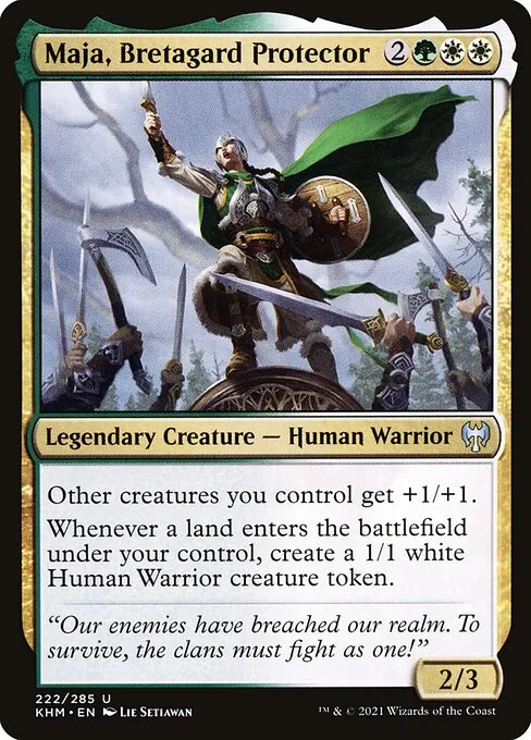 Maja, Bretagard Protector — Kaldheim