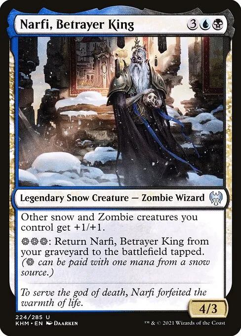 Narfi, Betrayer King — Kaldheim