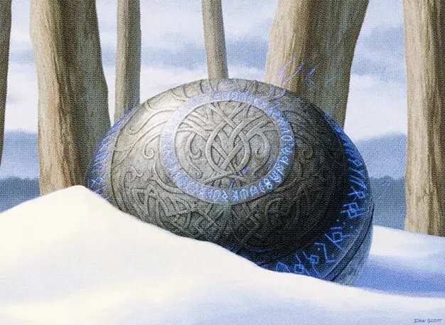Art detail — Weathered Runestone