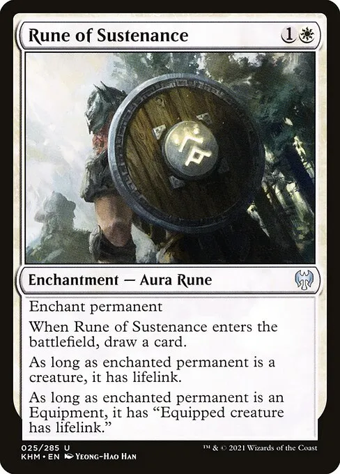 Rune of Sustenance — Kaldheim