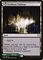 Darkbore Pathway // Slitherbore Pathway — Kaldheim