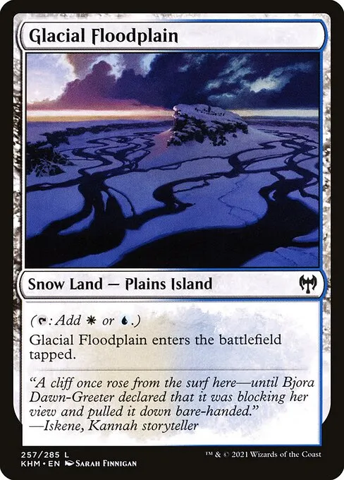 Glacial Floodplain — Kaldheim