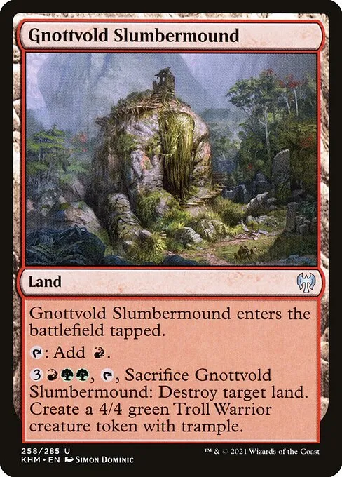 Gnottvold Slumbermound — Kaldheim