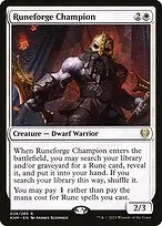 Runeforge Champion — Kaldheim