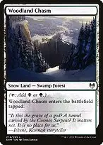 Woodland Chasm — Kaldheim