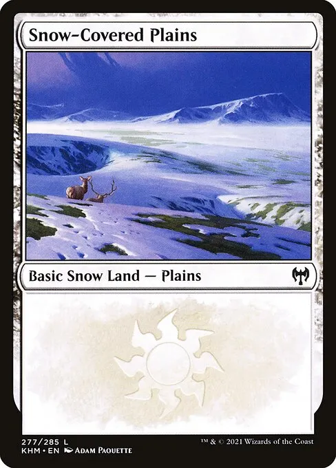 Snow-Covered Plains — Kaldheim
