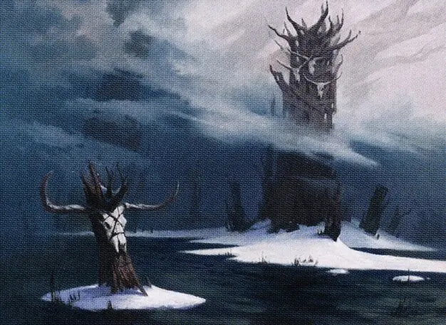 Art detail — Snow-Covered Swamp