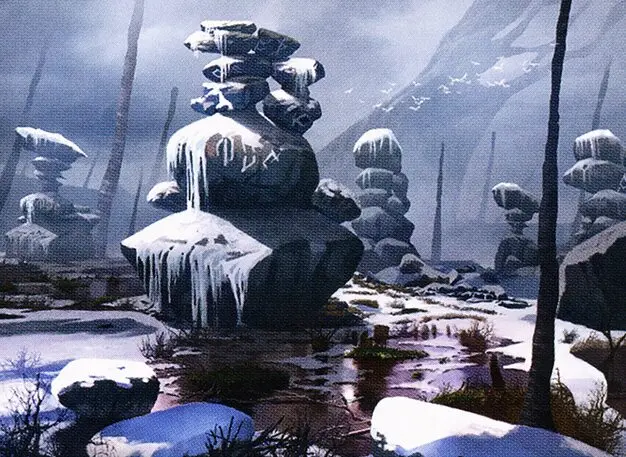 Art detail — Snow-Covered Swamp