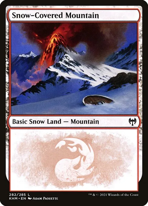 Snow-Covered Mountain — Kaldheim