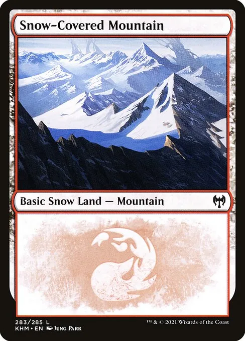 Snow-Covered Mountain — Kaldheim