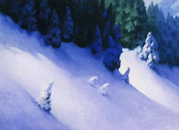 Art detail — Snow-Covered Forest