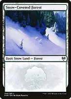 Snow-Covered Forest — Kaldheim