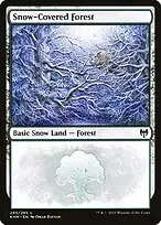 Snow-Covered Forest — Kaldheim