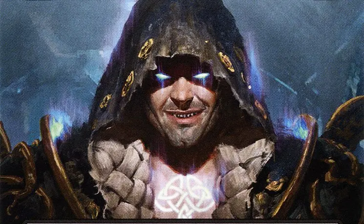 Art detail — Valki, God of Lies // Tibalt, Cosmic Impostor
