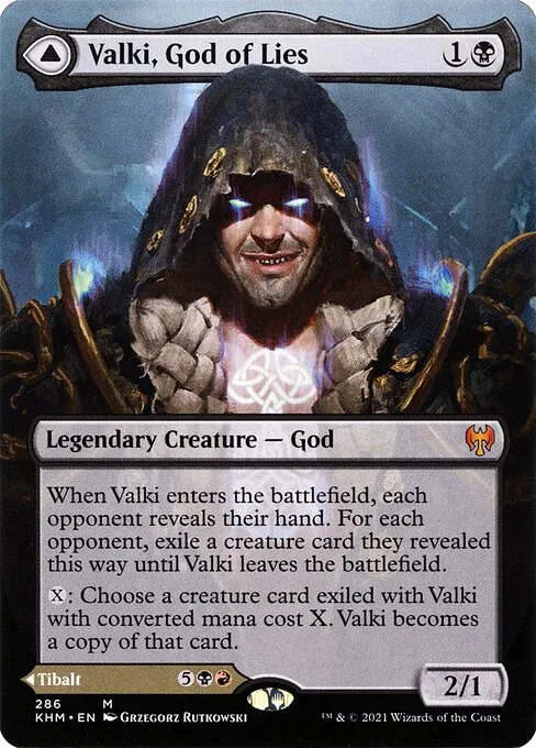 Valki, God of Lies // Tibalt, Cosmic Impostor — Kaldheim