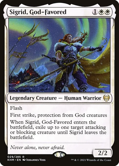 Sigrid, God-Favored — Kaldheim