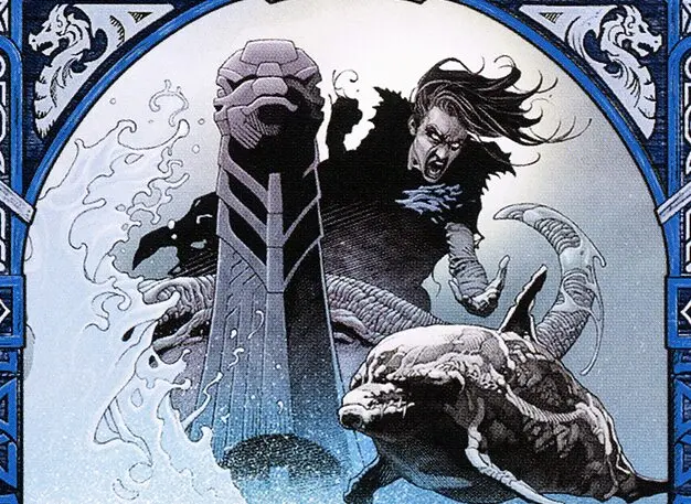 Art detail — Cosima, God of the Voyage // The Omenkeel