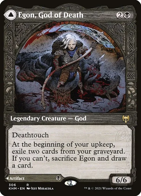 Egon, God of Death // Throne of Death — Kaldheim