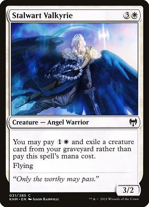 Stalwart Valkyrie — Kaldheim