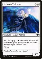 Stalwart Valkyrie — Kaldheim