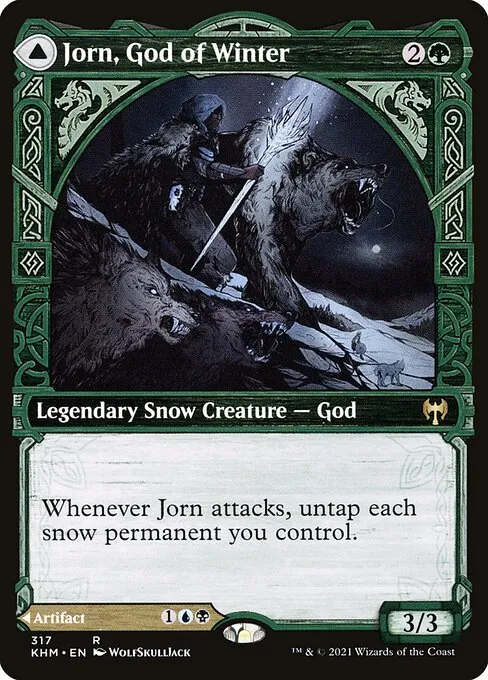 Jorn, God of Winter // Kaldring, the Rimestaff — Kaldheim