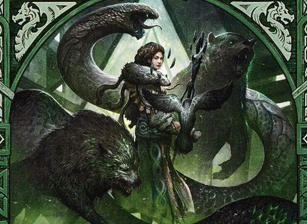 Art detail — Kolvori, God of Kinship // The Ringhart Crest